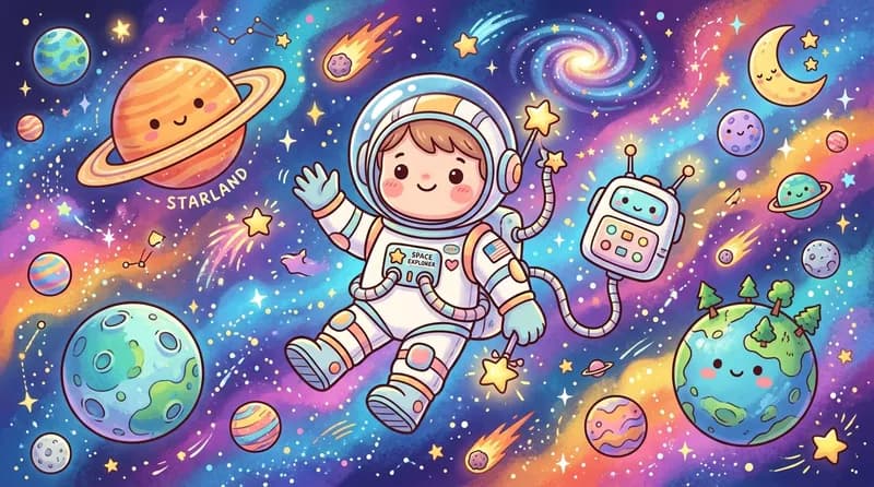 30+ Gambar Astronot Kartun Aesthetic & Keren