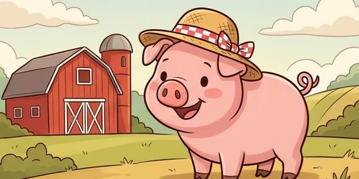 Ilustrasi AI untuk artikel Kumpulan Gambar Babi Kartun Lucu dan Cara Menggunakannya
