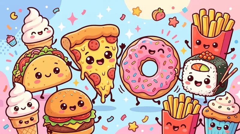 Gambar Es Krim Kartun: Referensi, Cara Menggambar, dan Ide Warna