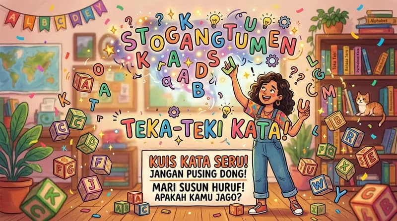 Tebak Kata Lucu: 120 Ide & Cara Main Biar Ketawa Pecah