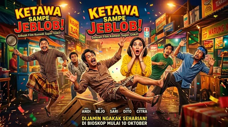 Rekomendasi Film Komedi Indonesia Terbaru yang Wajib Ditonton