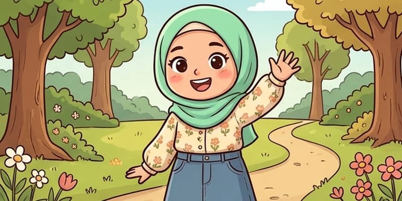 Gambar Kartun Muslimah Cantik dan Imut untuk Avatar dan Wallpaper
