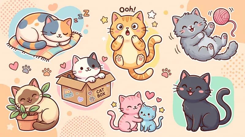 50+ Gambar Kucing Lucu 2026, Foto Imut & Meme Viral