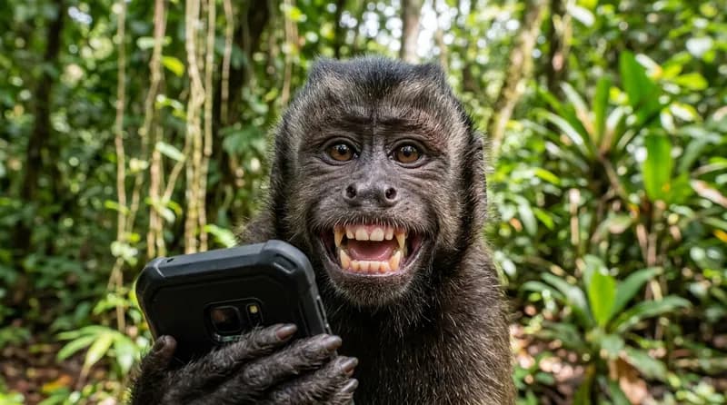 Foto Monyet Lucu 2026 Bikin Ngakak Parah