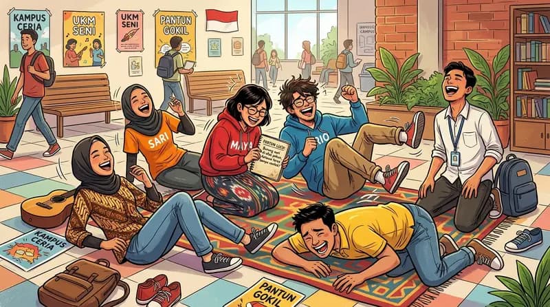 120 Pantun Nyindir Lucu, Halus, Pedas, dan Bikin Kena