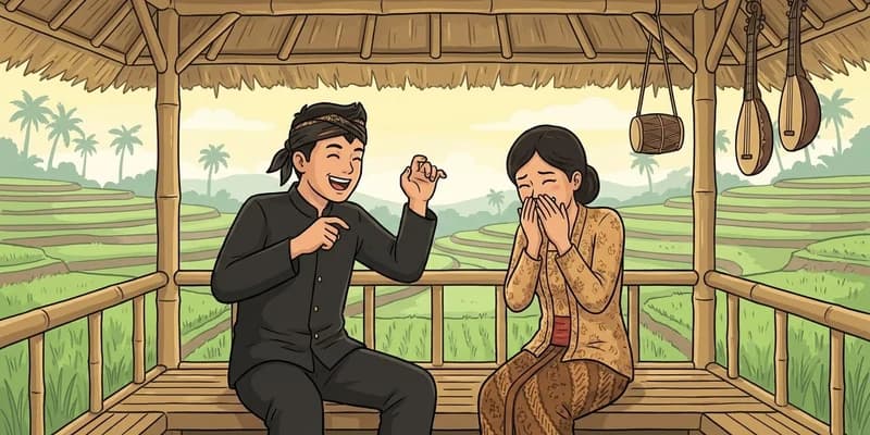Sisindiran Sunda Lucu: Kumpulan, Makna, dan Cara Pakainya