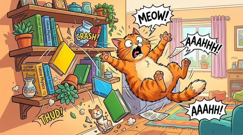 Kucing yang Gagal Lompat - Kompilasi Terbaru