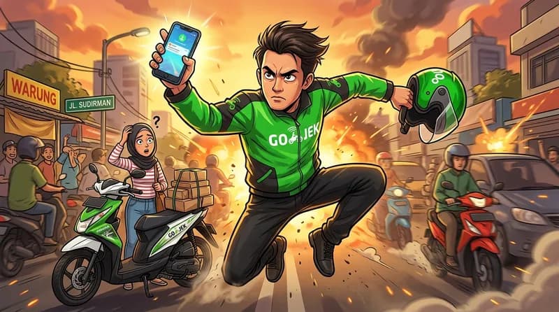 Drama Ojol vs Pelanggan: The Movie