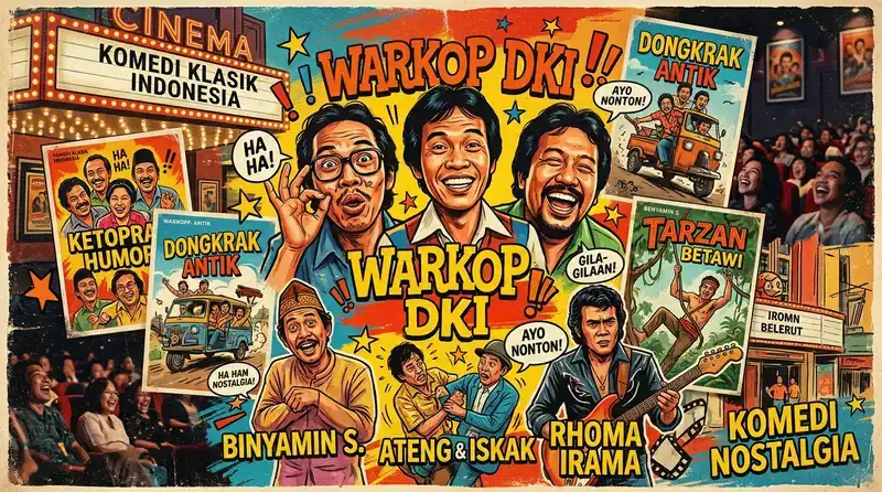 Rekomendasi film komedi Indonesia terbaik sepanjang masa