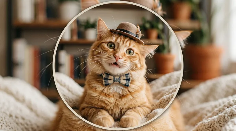 Foto kucing lucu untuk profil WhatsApp dan media sosial yang bikin ngakak
