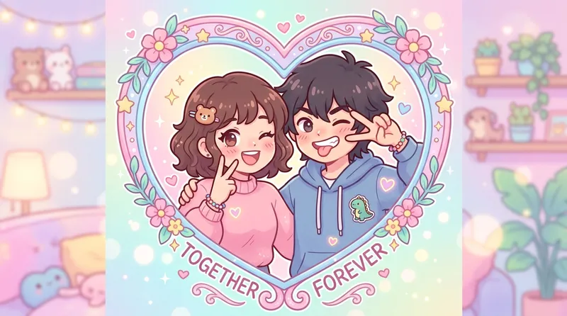 Foto profil lucu couple yang kocak dan kompak untuk WA dan Instagram