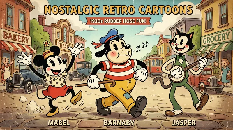 Gambar kartun klasik lucu yang tidak pernah basi sepanjang masa