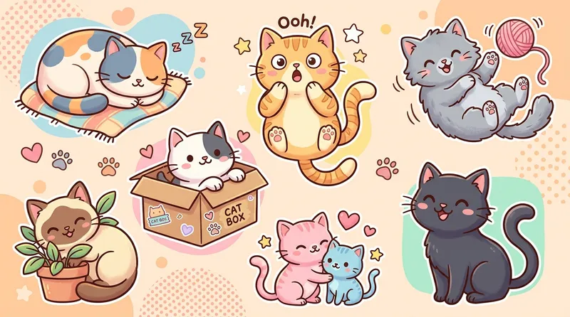 Gambar kucing lucu tidur dalam posisi paling absurd dan menggemaskan