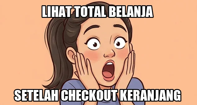 Ilustrasi ekspresi kaget dalam meme sebagai contoh perubahan konteks untuk humor parodi