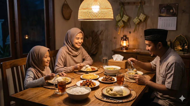 Menu sahur sederhana yang tetap bikin semangat puasa