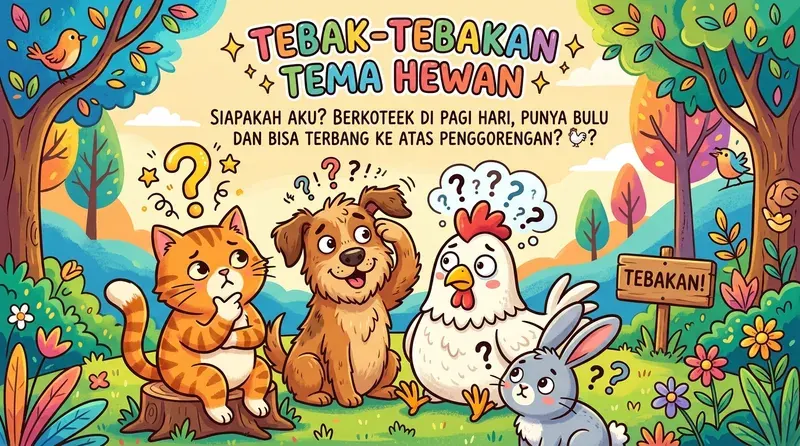 Tebak-tebakan lucu tema hewan yang mengocok perut