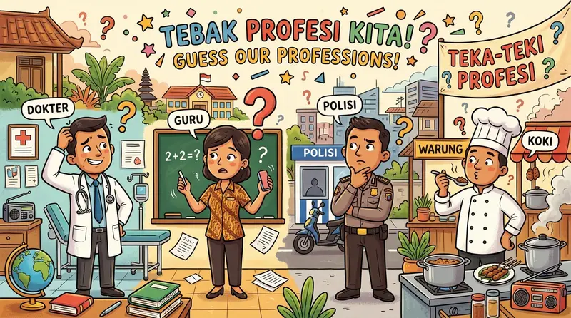 Tebak-tebakan lucu tema profesi yang cocok untuk hiburan kantor