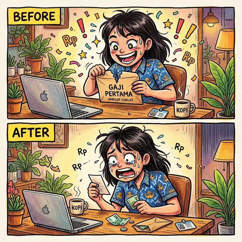 PP WA lucu tentang mood setelah gajian yang relatable banget