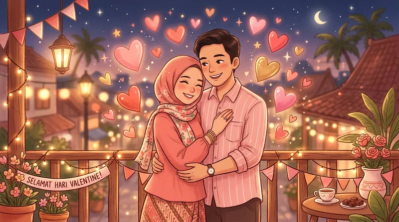 Pantun buat pacar romantis dan bikin baper terlengkap 2026