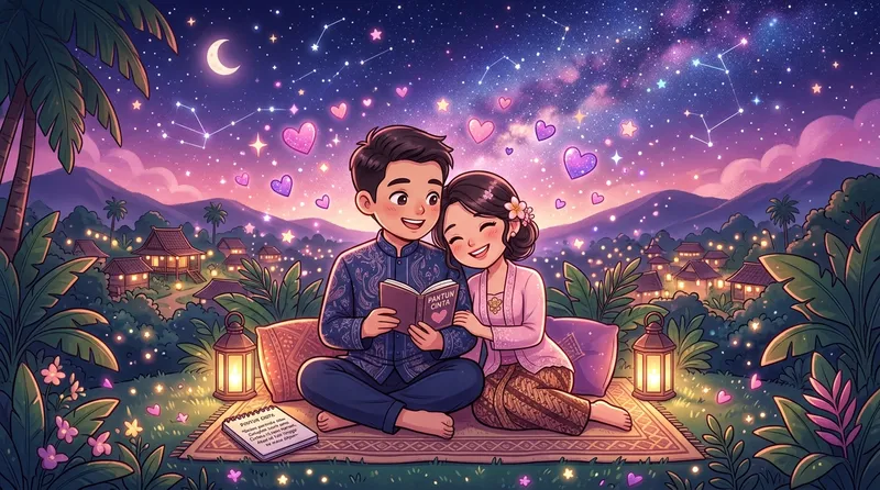 Pantun buat pacar romantis dan puitis yang bikin meleleh