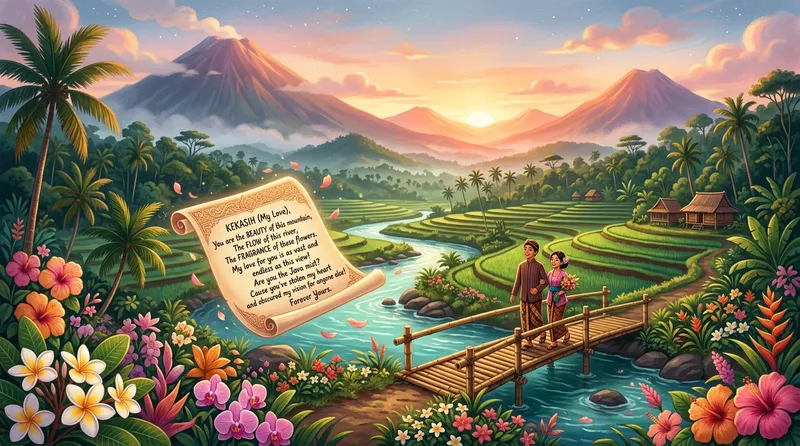 Pantun cinta gombal tema alam langit bintang yang romantis dan lebay