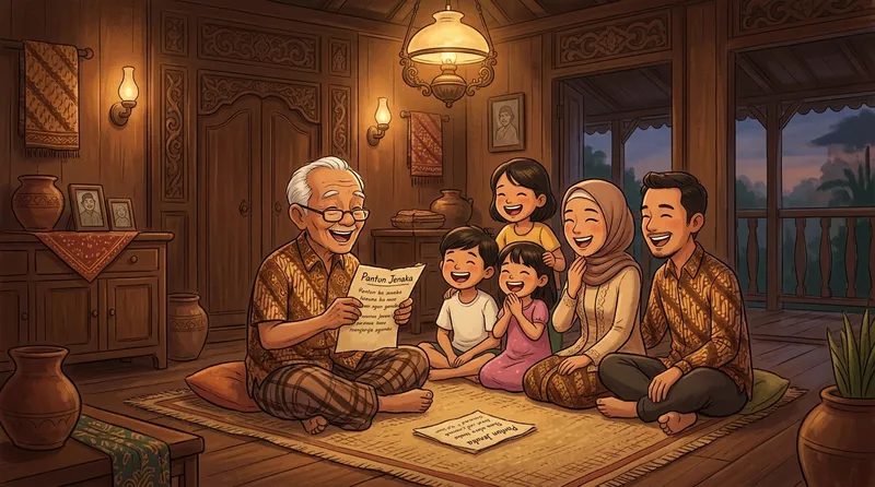 pantun jenaka lucu untuk anak-anak