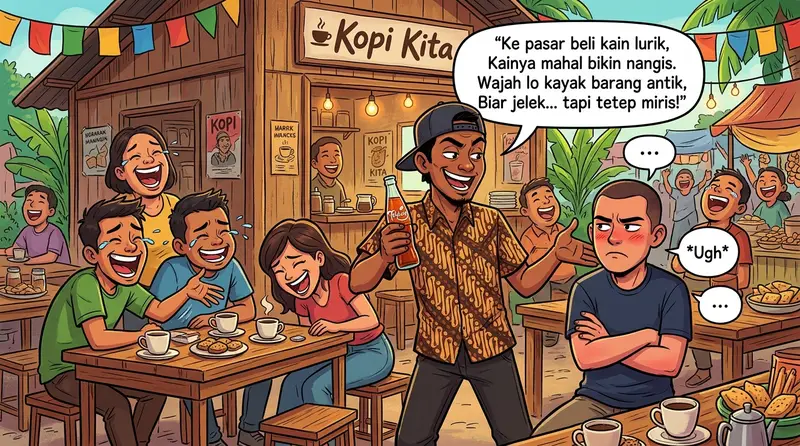 Pantun kocak sindiran halus tapi menohok