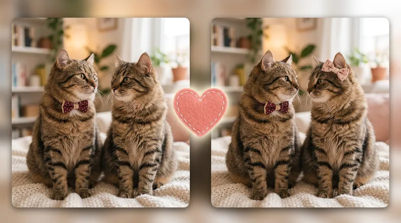PP kucing couple yang matching untuk WhatsApp pasangan dengan berbagai gaya foto