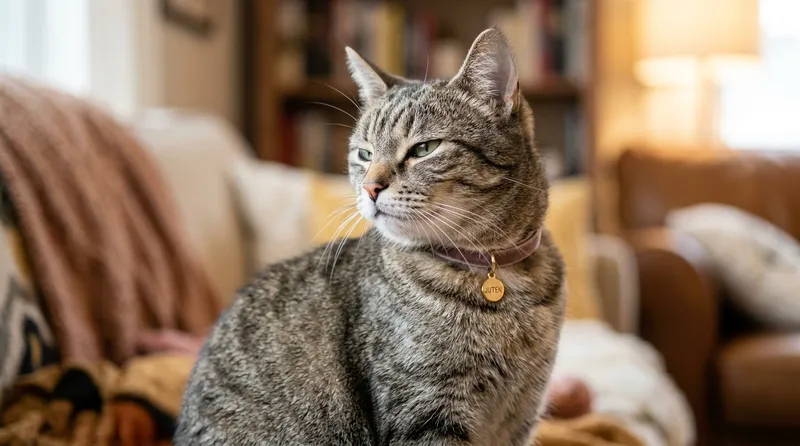PP WA kucing meme dengan ekspresi jutek dan tatapan tidak peduli
