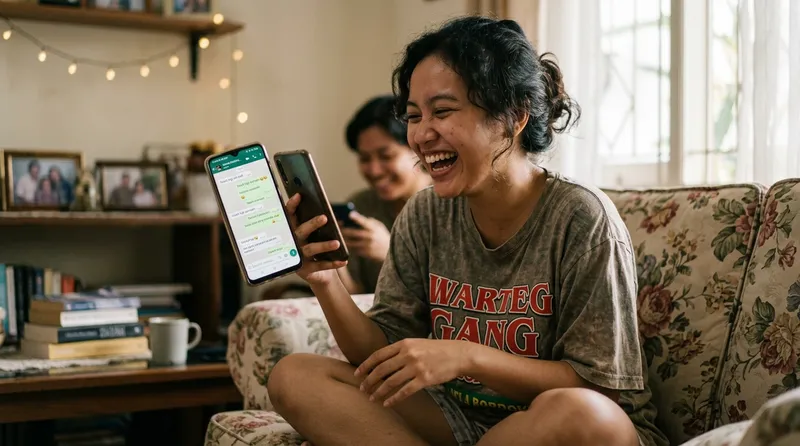 Koleksi status kata-kata lucu receh untuk WhatsApp terbaru