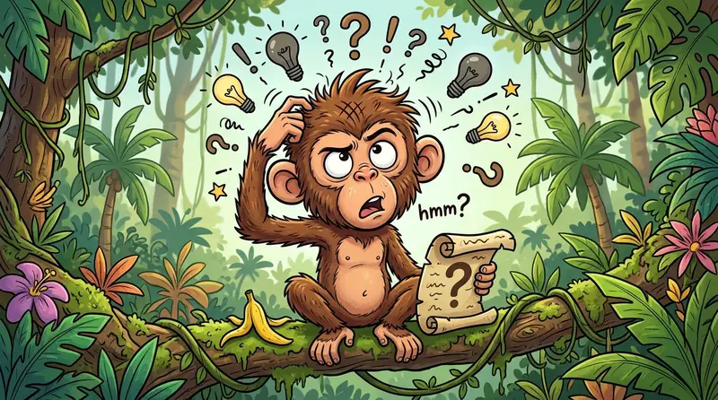 Tebak-tebakan hewan monyet dan gajah yang lucu dan menggemaskan