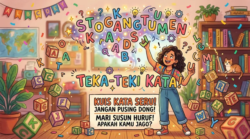 Tebak-tebakan menjebak bermain kata bahasa Indonesia yang paling mengecoh